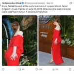 BRYCE DALLAS HOWARD BRINGS DINOSAUR-SIZED GLAMOUR TO ‘JURASSIC WORLD: FALLEN KINGDOM’ PREMIERE